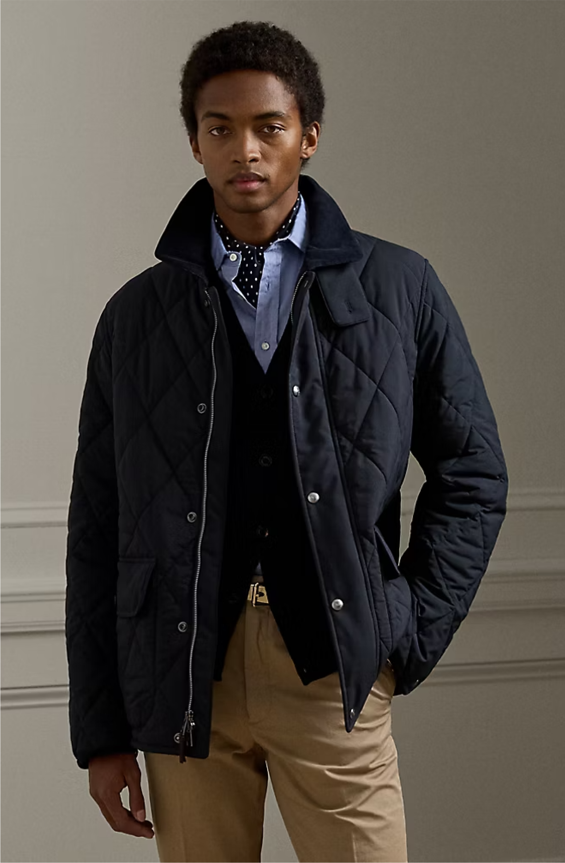 Carleton Quilted Down Jacket